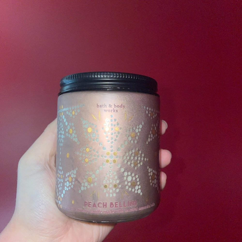 Bath & Body Works Peach Bellini Single Wick